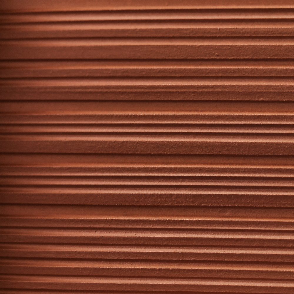 Detalhe das camadas de impressão