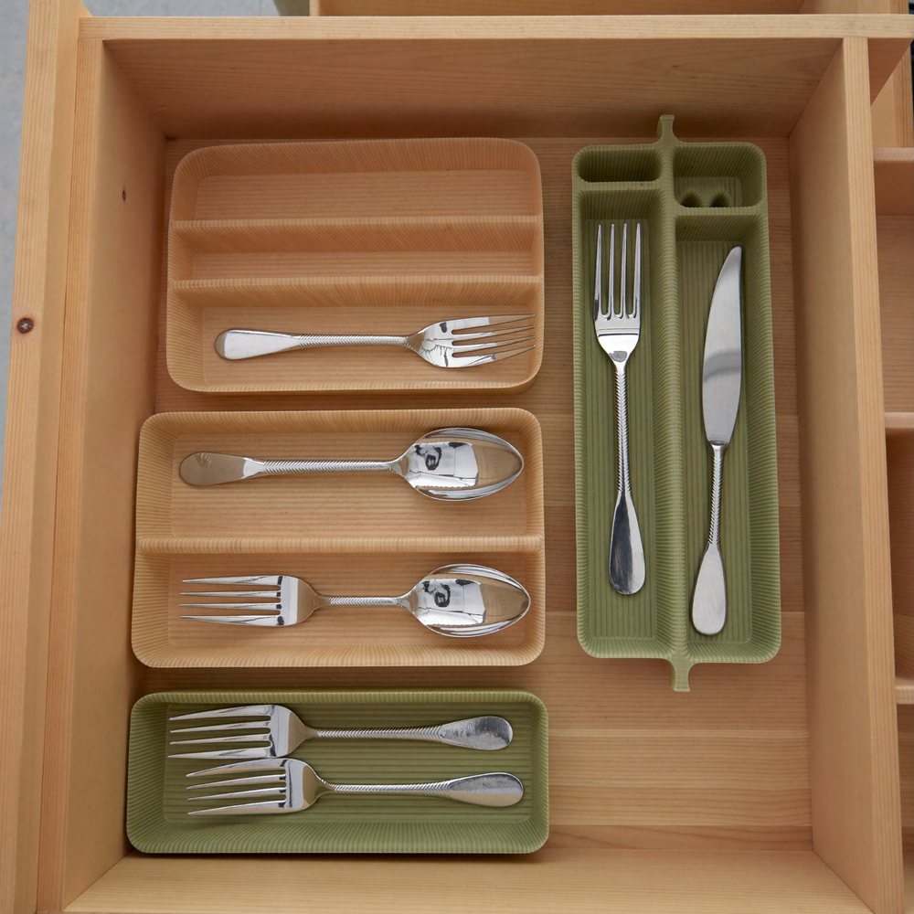 Organizadores de cozinha e gavetas